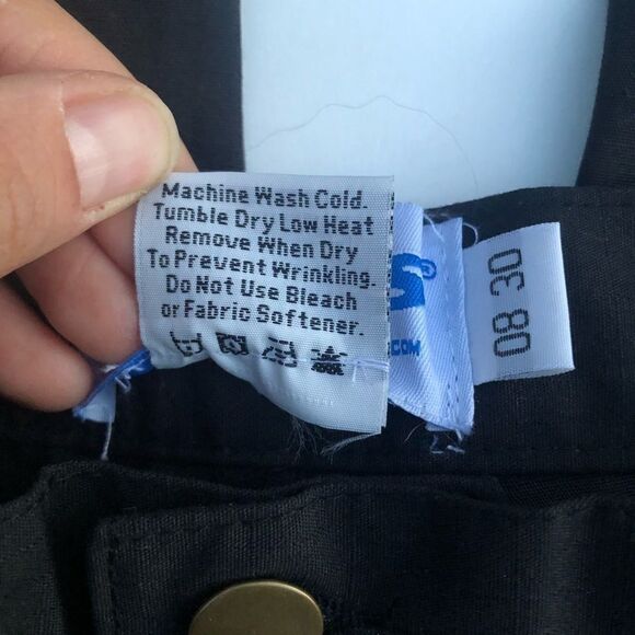 Galls Women's Tac Force Tactical black cargo work carpenter pants 8/30 - Picture 9 of 13